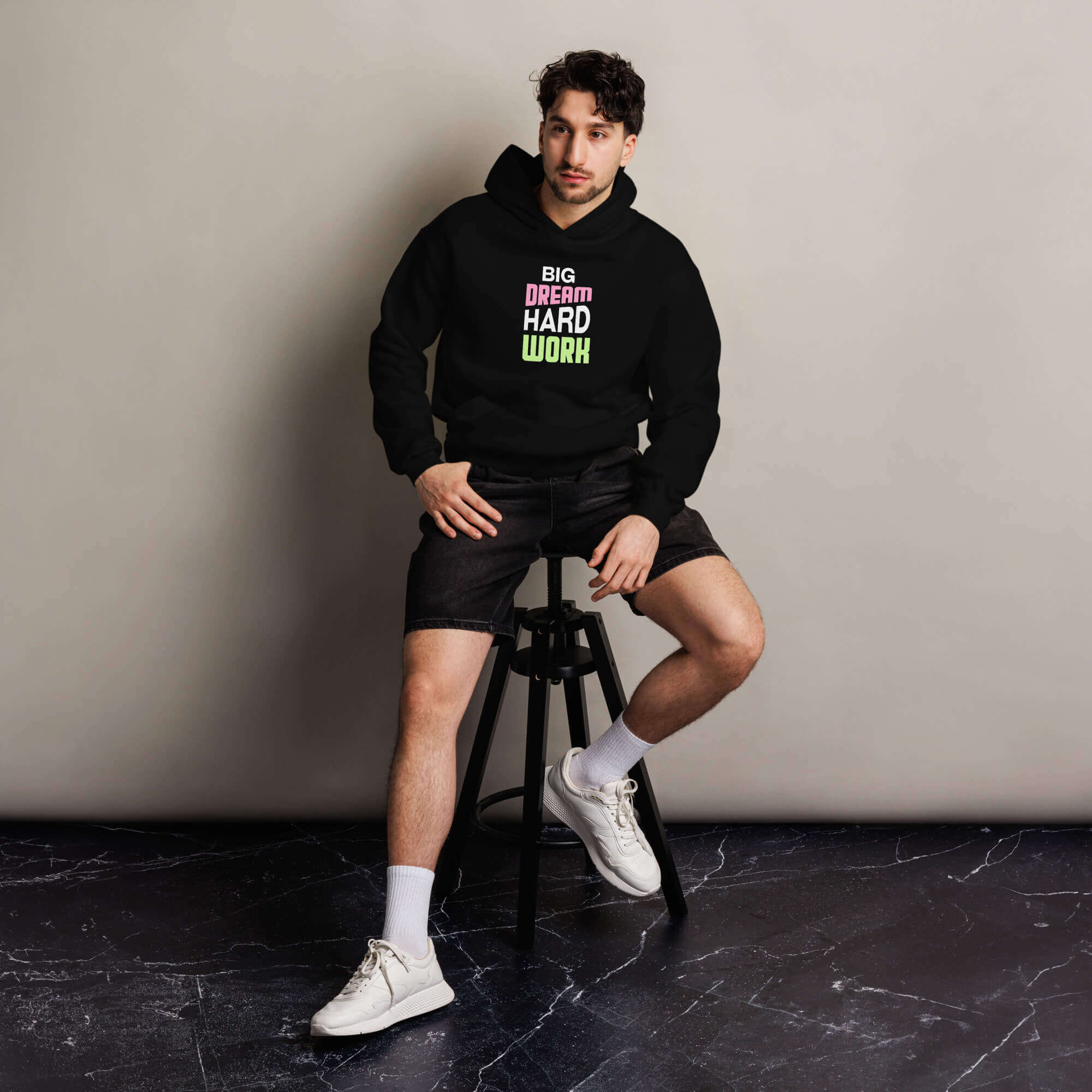 Unisex Oversized Fleece motivational Hoodie