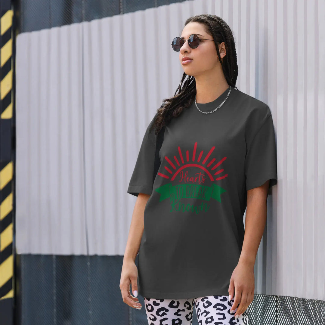 Oversized Faded T-Shirt for women