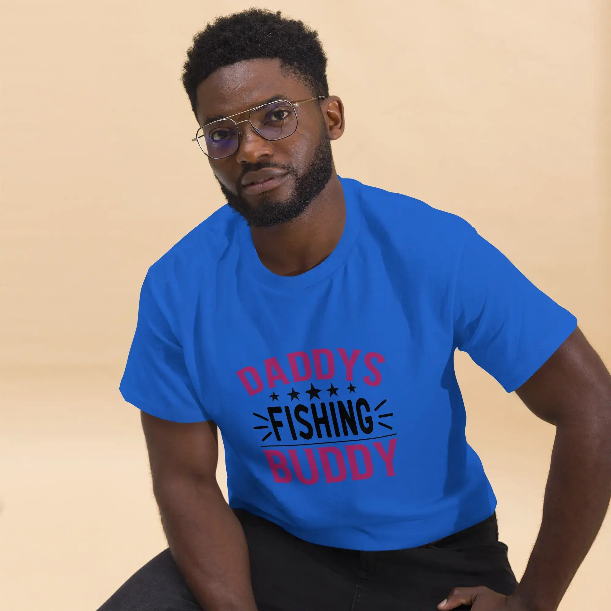 Blue Unisex Classic funny T-shirt 