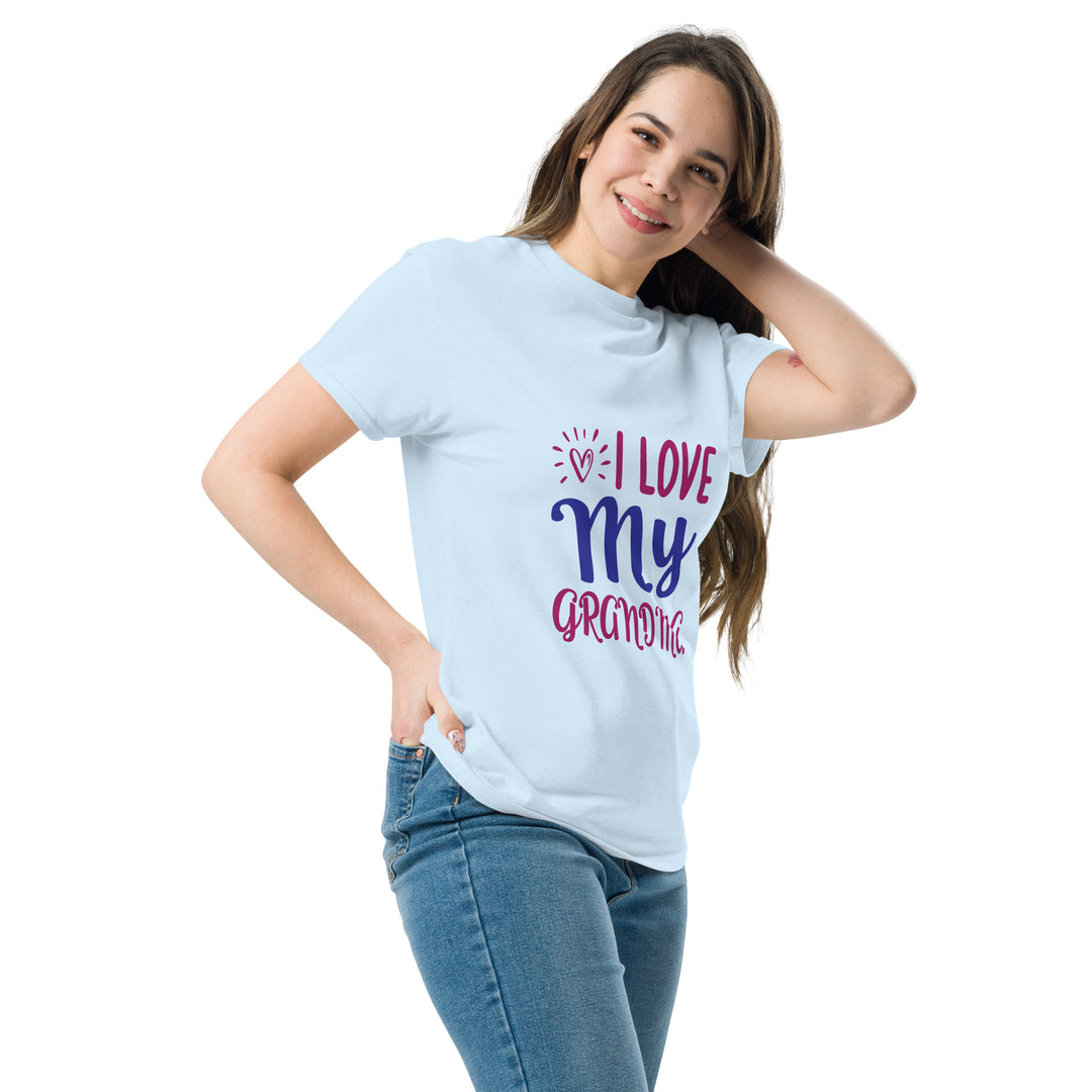 I Love My Grandma" Unisex Classic funny T-shirt - Show Your Grandmother Love