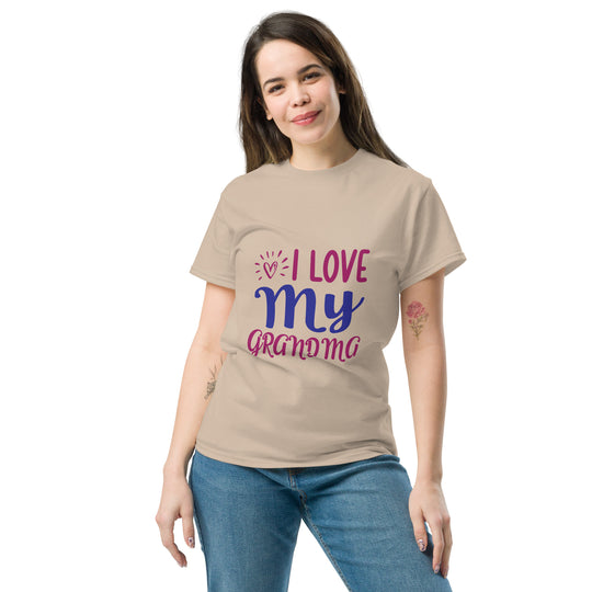 I Love My Grandma" Unisex Classic funny T-shirt - Show Your Grandmother Love