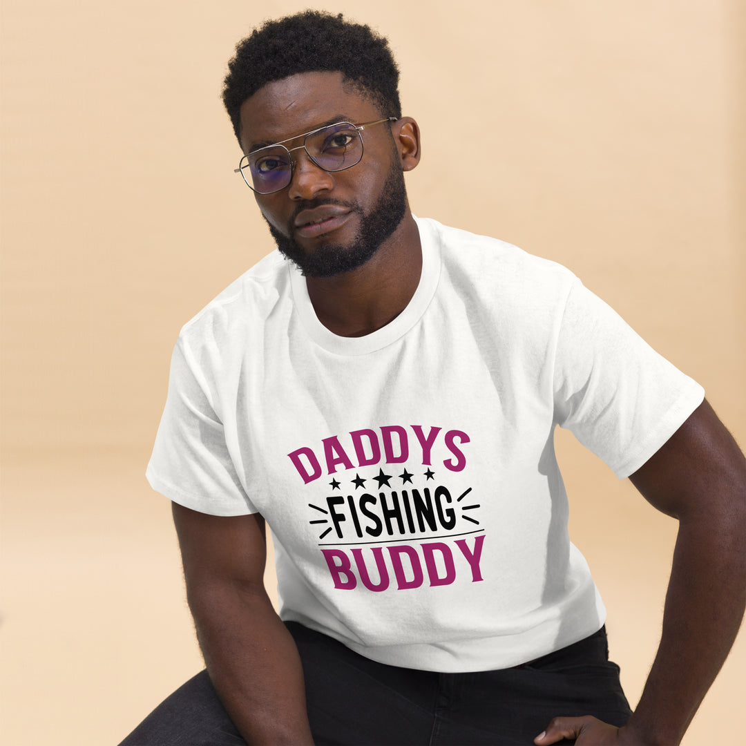 Unisex Classic funny T-shirt - 'Daddy's Fishing Buddy' | Perfect Gift for Fishing Enthusiasts