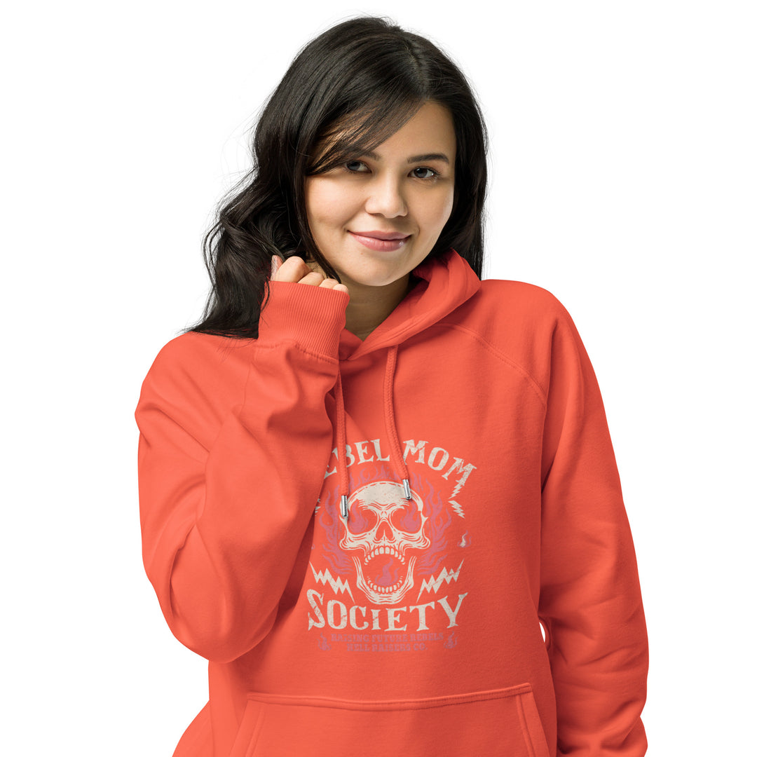 Mom Rebellious Hoodie – Bold Statement Apparel for Empowered Mothers Unisex eco raglan hoodie