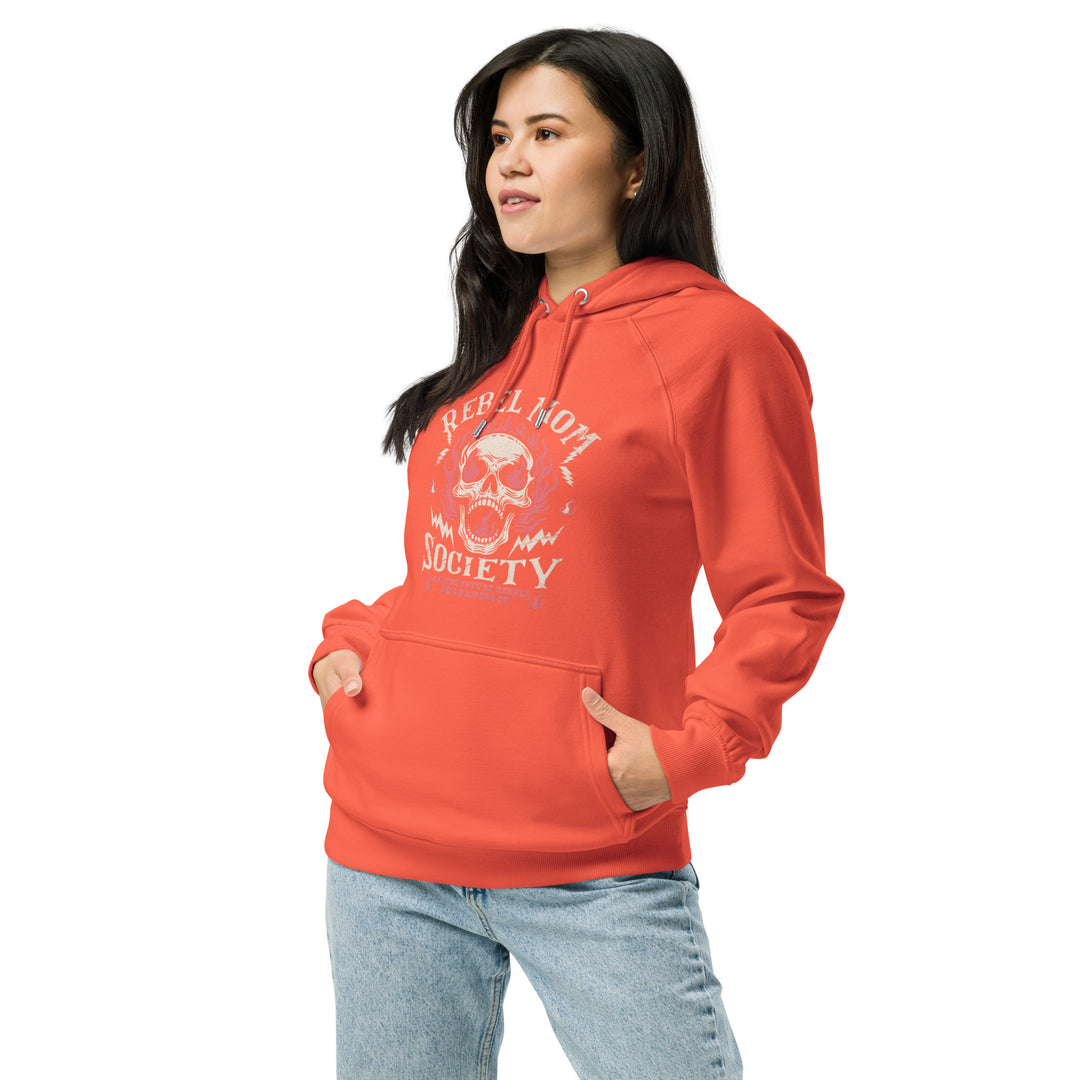 Mom Rebellious Hoodie – Bold Statement Apparel for Empowered Mothers Unisex eco raglan hoodie