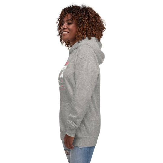 NEVER LOOK BACK Unisex Motivational Hoodie | Trendy & Comfortable | Perfect for Every Wardrobe