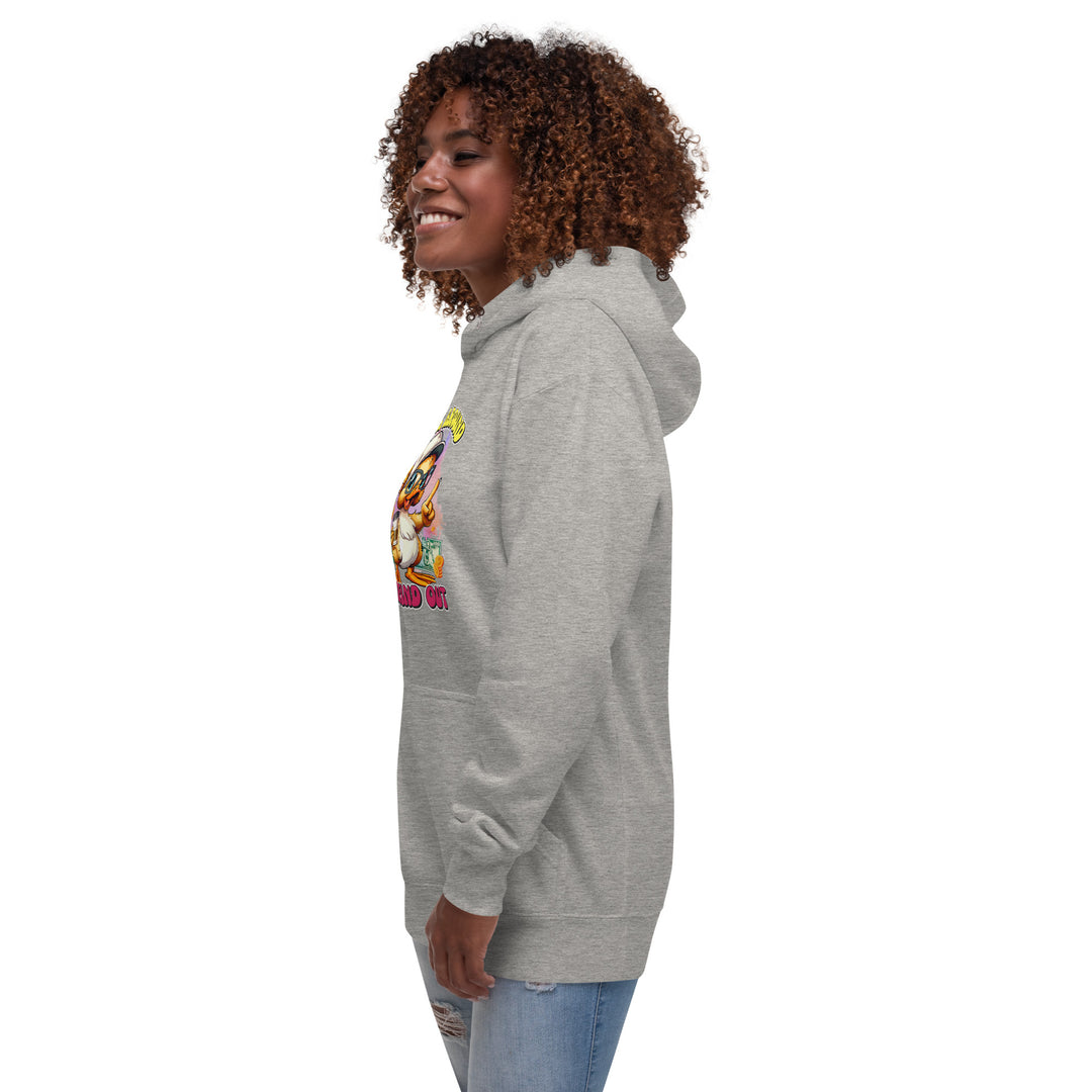 Rebellious Duck 'Around and Find Out' Graphic Hoodie – Unisex Streetwear Style Unisex Hoodie