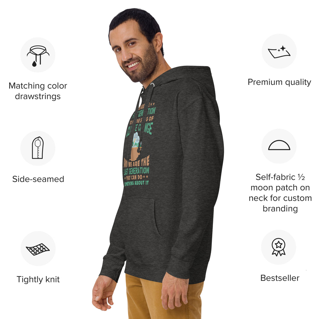 Earth Day Climate Change Hoodie – Sustainable & Stylish Eco-Friendly Statement Unisex climateHoodie