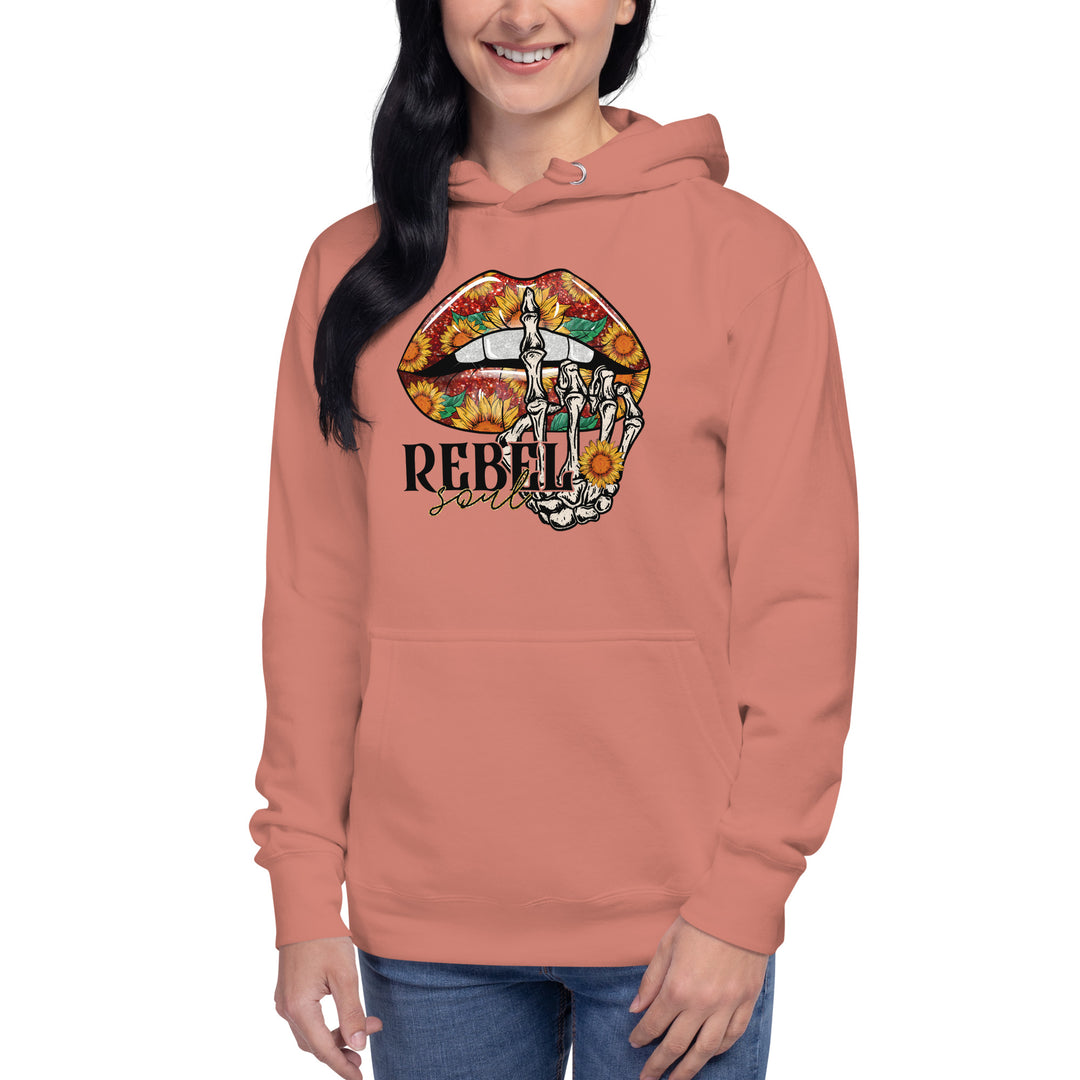 Unisex Rebel Soul Hoodie – Bold, Expressive, and Comfortable Streetwear Unisex rebelious Hoodie