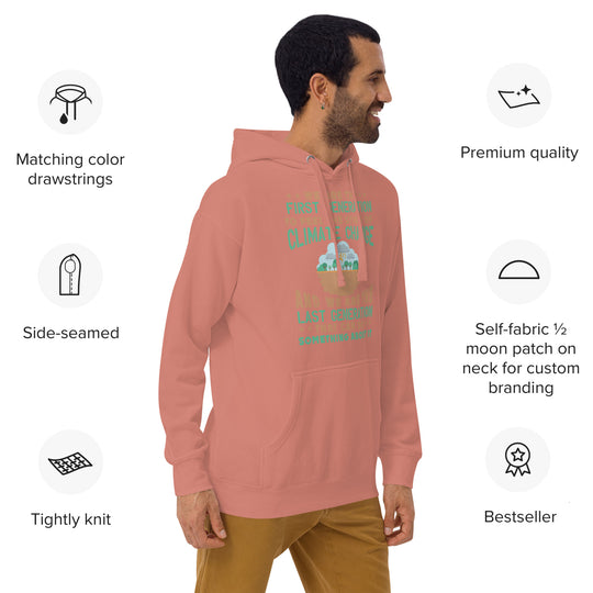 Earth Day Climate Change Hoodie – Sustainable & Stylish Eco-Friendly Statement Unisex climateHoodie