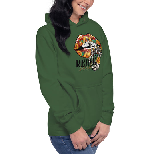 Unisex Rebel Soul Hoodie – Bold, Expressive, and Comfortable Streetwear Unisex rebelious Hoodie