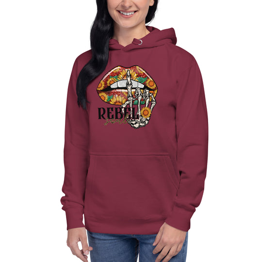 Unisex Rebel Soul Hoodie – Bold, Expressive, and Comfortable Streetwear Unisex rebelious Hoodie