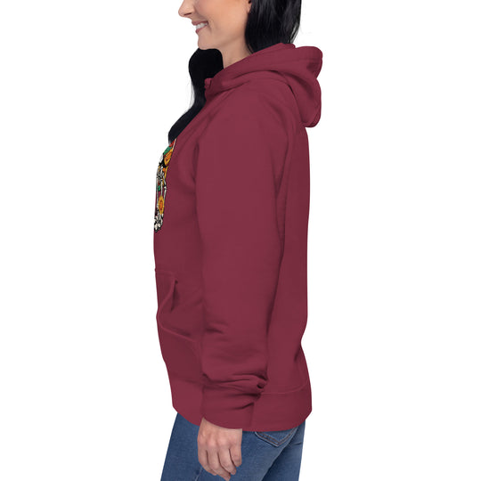 Unisex Rebel Soul Hoodie – Bold, Expressive, and Comfortable Streetwear Unisex rebelious Hoodie