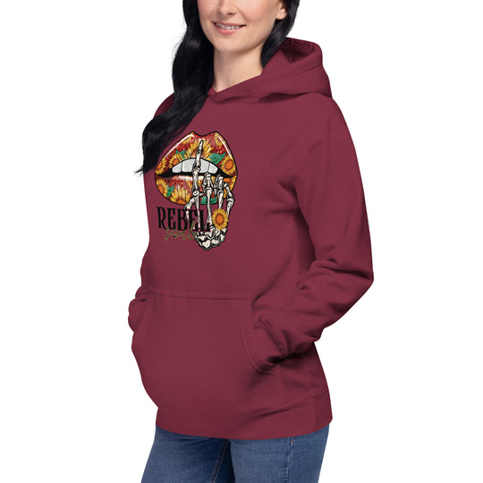 Unisex Rebel Soul Hoodie – Bold, Expressive, and Comfortable Streetwear Unisex rebelious Hoodie