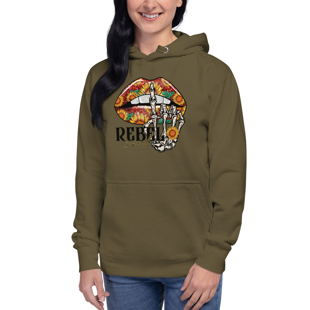 Unisex Rebel Soul Hoodie – Bold, Expressive, and Comfortable Streetwear Unisex rebelious Hoodie