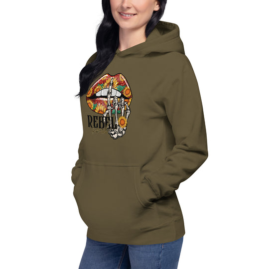 Unisex Rebel Soul Hoodie – Bold, Expressive, and Comfortable Streetwear Unisex rebelious Hoodie