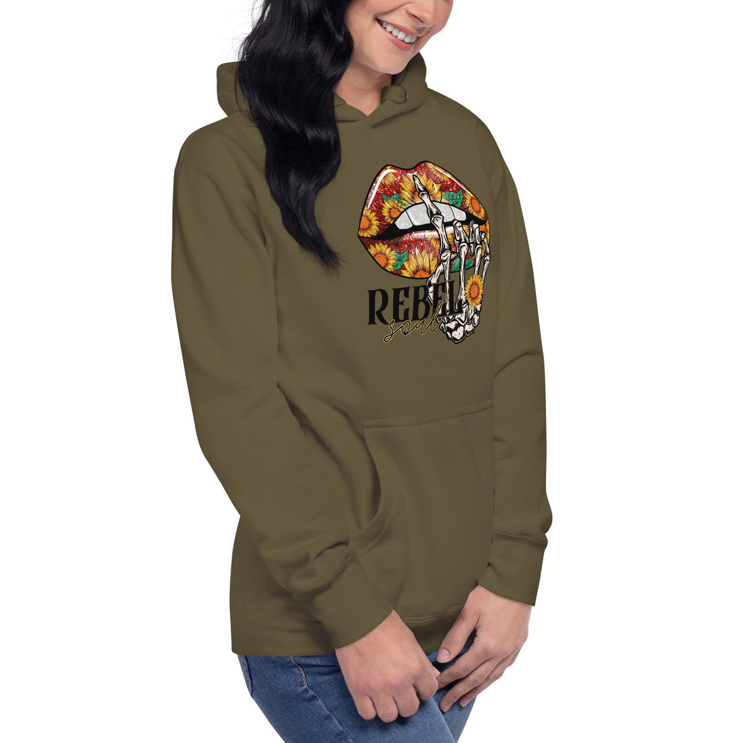 Unisex Rebel Soul Hoodie – Bold, Expressive, and Comfortable Streetwear Unisex rebelious Hoodie