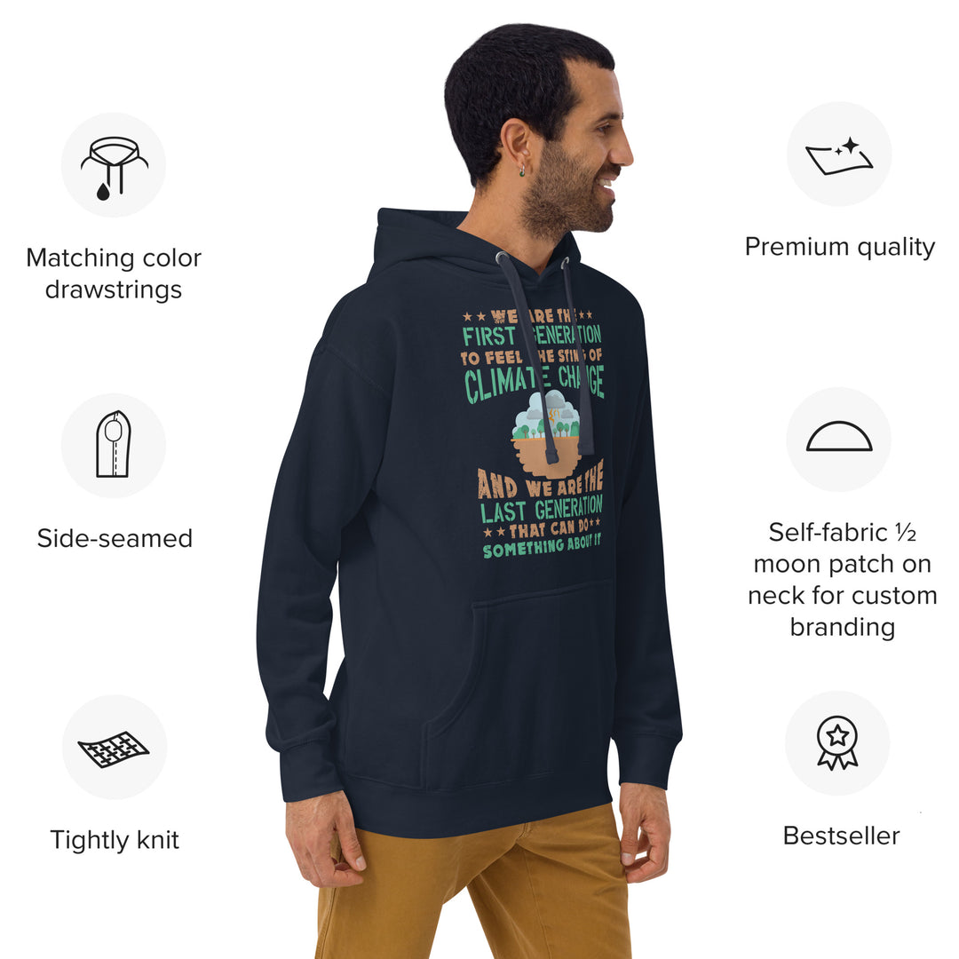 Earth Day Climate Change Hoodie – Sustainable & Stylish Eco-Friendly Statement Unisex climateHoodie