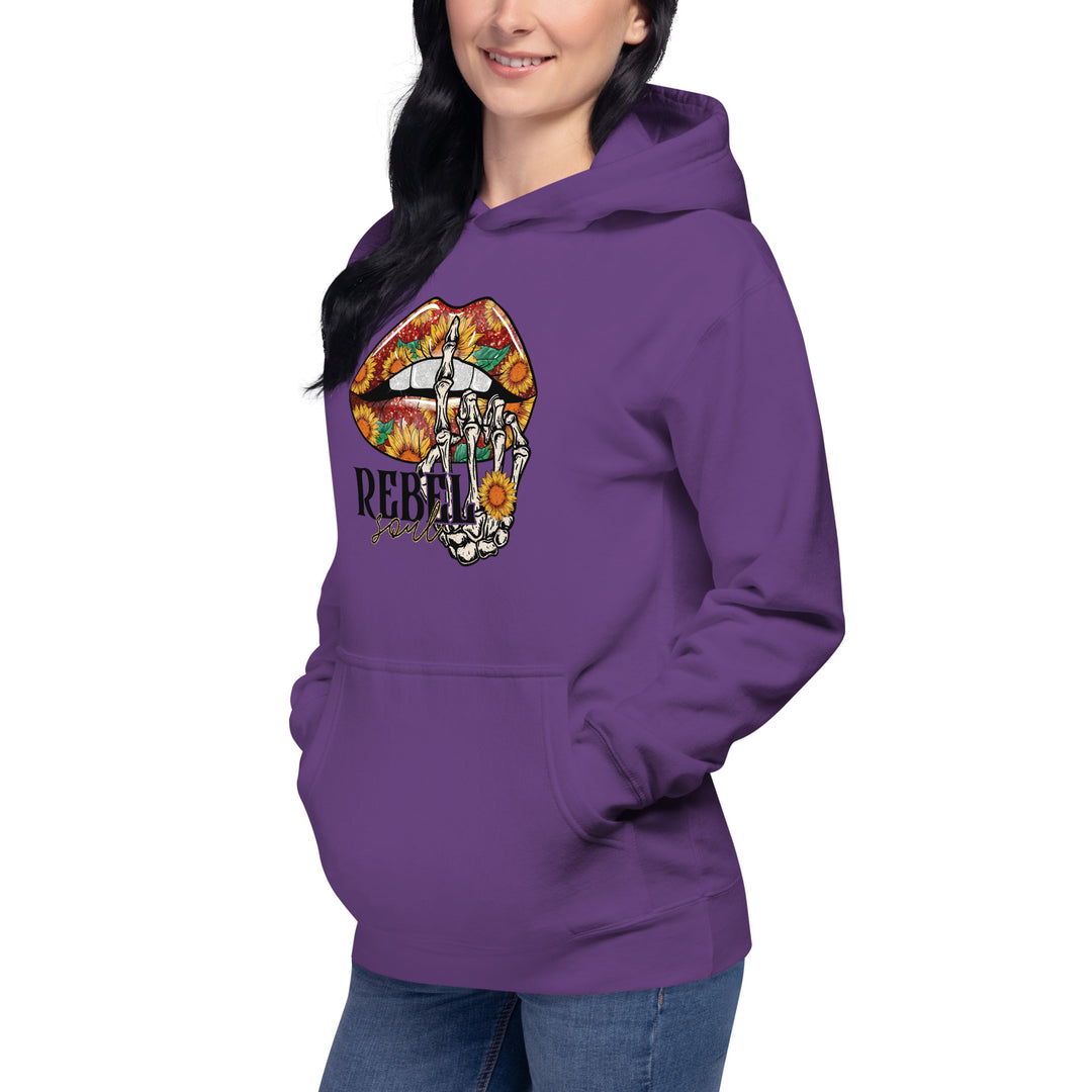 Unisex Rebel Soul Hoodie – Bold, Expressive, and Comfortable Streetwear Unisex rebelious Hoodie