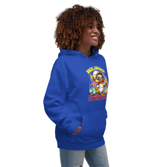 Rebellious Duck 'Around and Find Out' Graphic Hoodie – Unisex Streetwear Style Unisex Hoodie