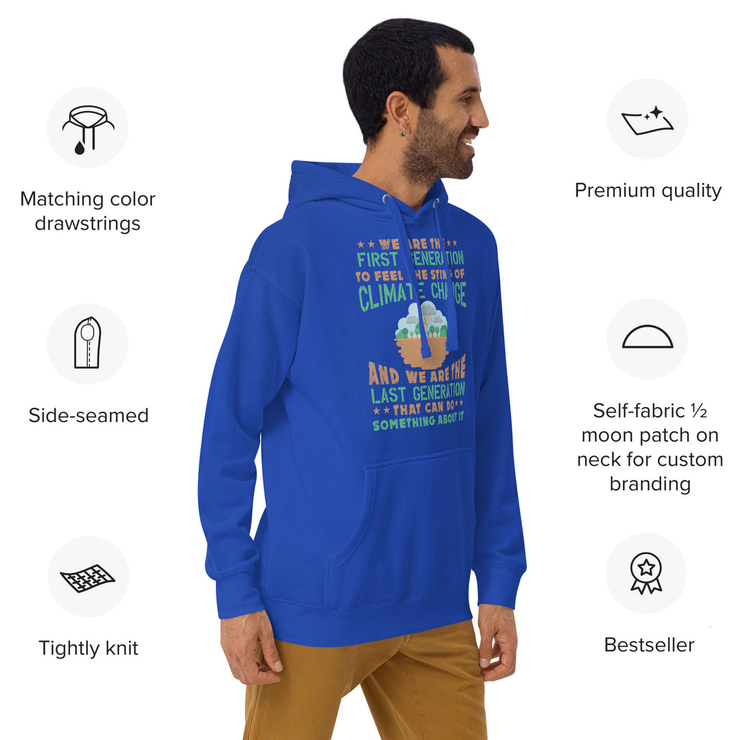 Earth Day Climate Change Hoodie – Sustainable & Stylish Eco-Friendly Statement Unisex climateHoodie