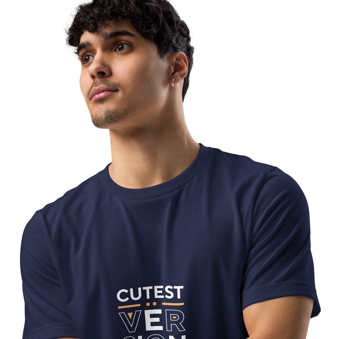 CUTEST VERSION OF DAD Eco-Friendly Unisex motivational T-Shirt | Sustainable & Stylish Comfort