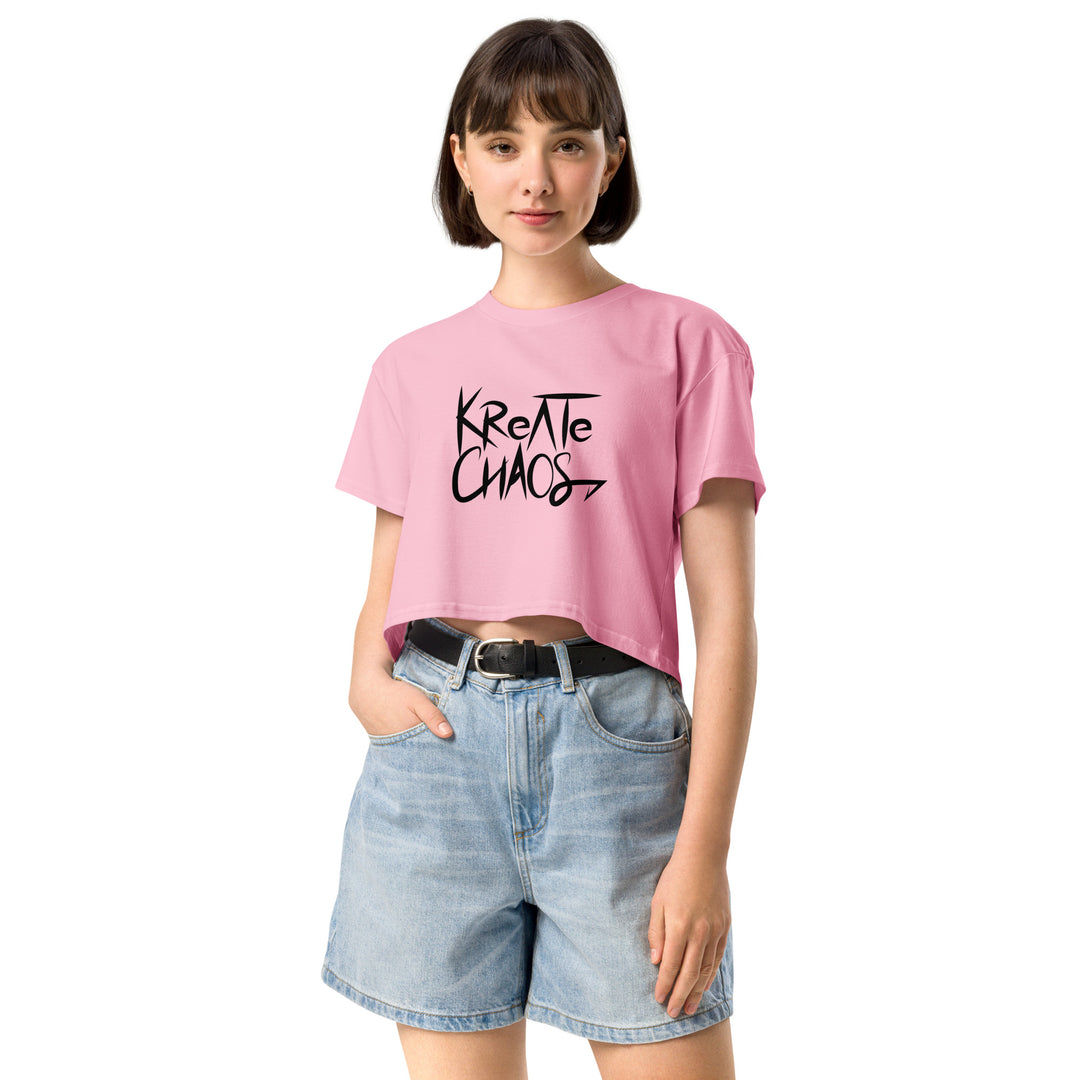 Women's Trendy Crop Top – Stylish & Comfortable Crop Tee for Casual Outfits | Kreate Chaos