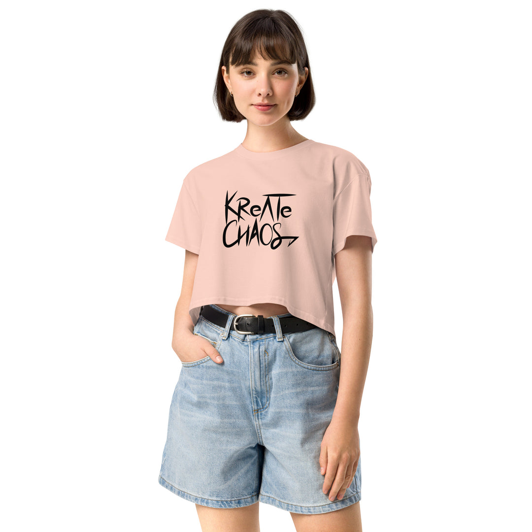 Women's Trendy Crop Top – Stylish & Comfortable Crop Tee for Casual Outfits | Kreate Chaos